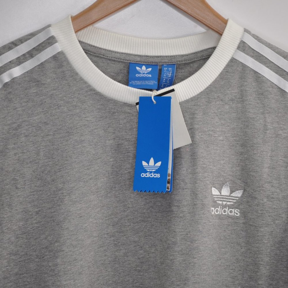 Adidas Originals Small 3 Stripes Long Sleeve Tee - Picture 2 of 5
